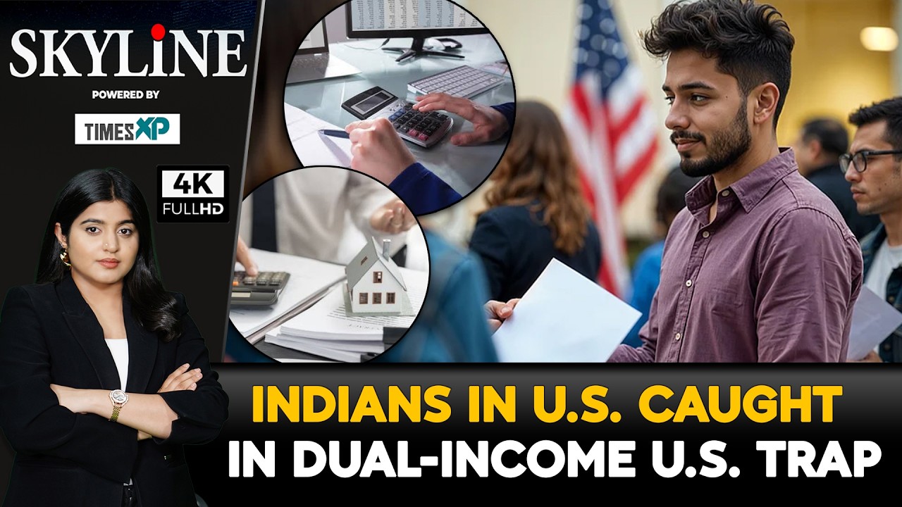 Dual-Income Trap: Mass Tech Layoffs Threaten H-4 Status| Indians In U.S.| Skyline With Driti Atri
