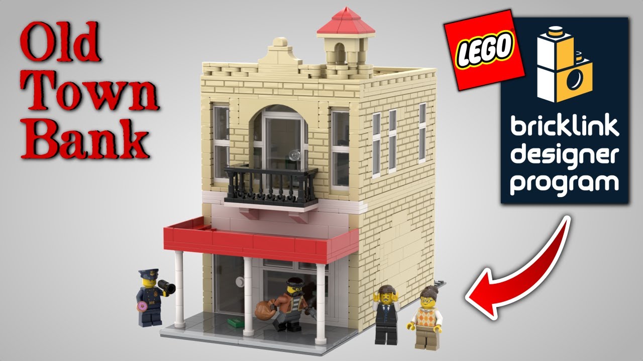 the Old Town Bank - LEGO Bricklink Designer Program Series 2
