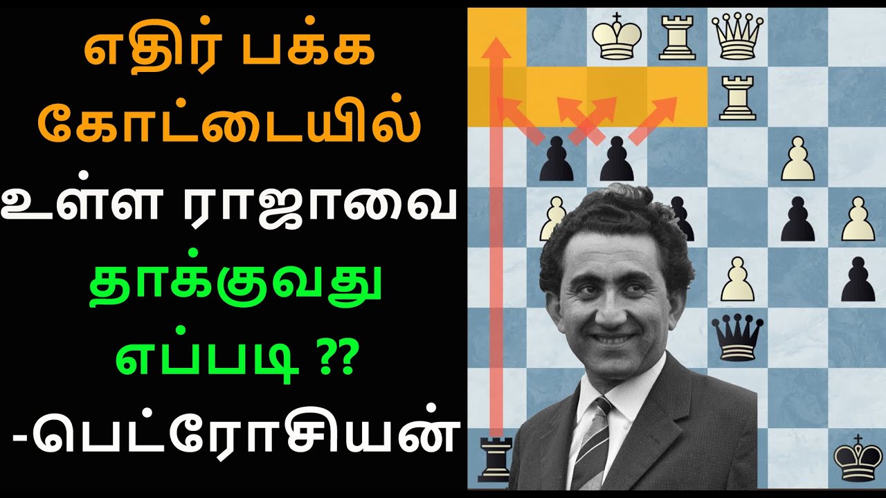 Boris Spassky vs Tigran Petrosian 1966,Tamil chess channel, chess games in Tamil