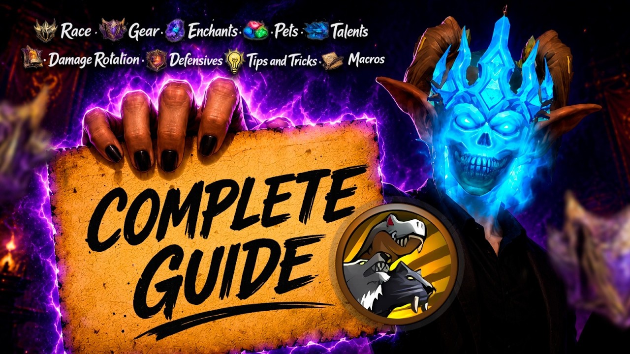 Complete BM Hunter PvP Arena Guide for Midnight | Talents, Rotation, Matchups & Tips