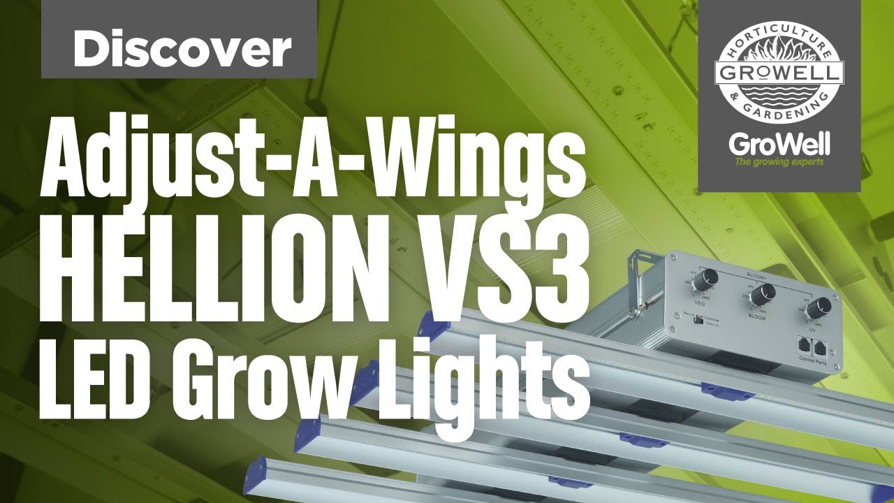 Adjust-A-Wings Hellion VS3 LED Grow Lights | DISCOVER