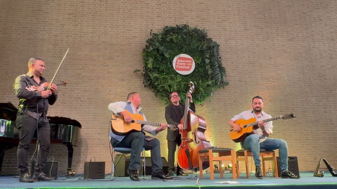 Paulus Schafer Mozes & Wattie Rosenberg Daniel Gueli - les Yeux Noir Bakermat Gypsy Festival 2025