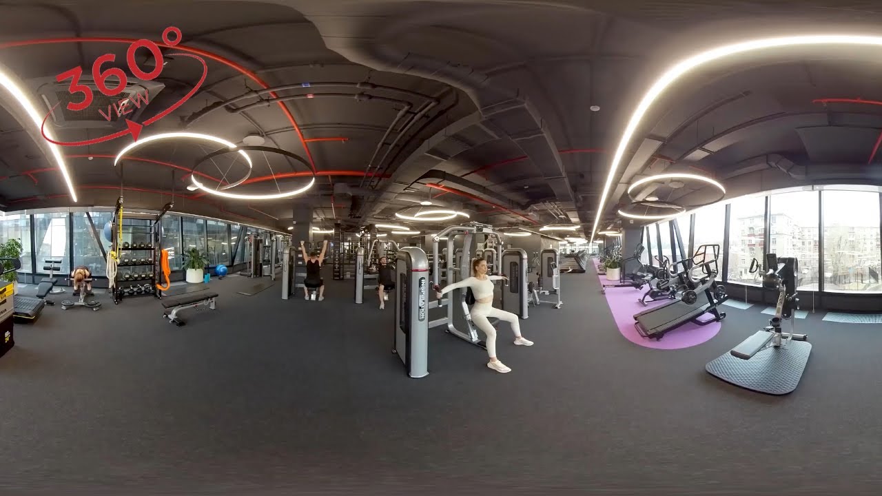 Обзор клуба CROCUS FITNESS ISKRA PARK GYM в формате 360 градусов