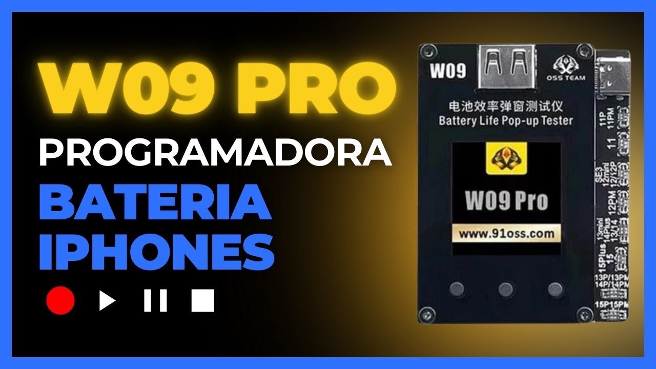 3ultools + W09 OSS Team aumentando a saúde da bateria? Tutorial Rápido e Fácil!
