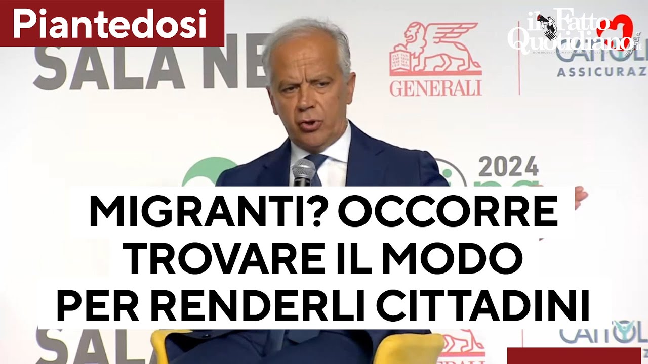Piantedosi spiazza sui migranti: 