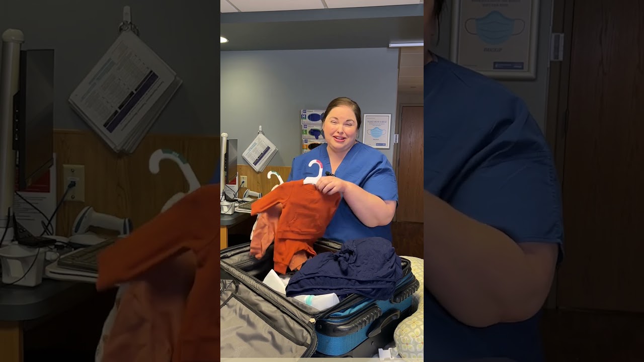 What to Pack in Hospital Bag for Baby: Labor and Delivery Nurse Prepares for Fourth Baby #shorts