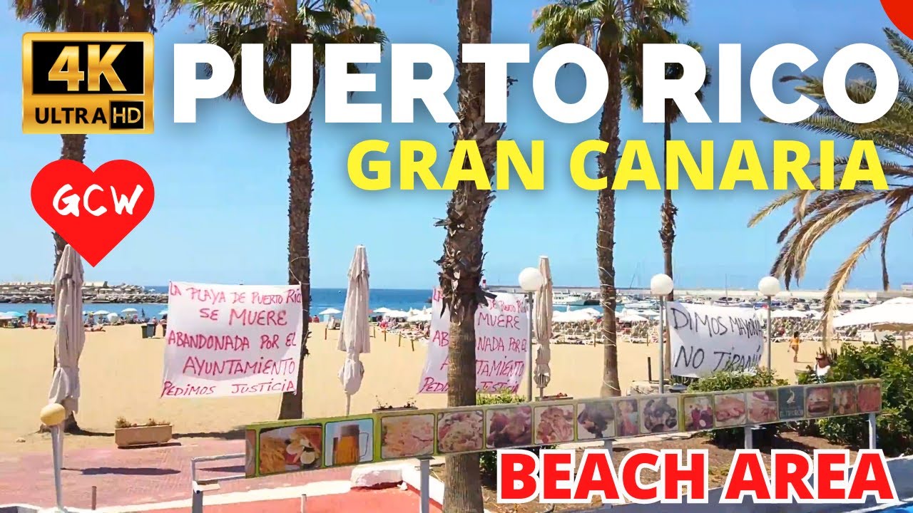 PUERTO RICO Gran Canaria May 2024 🔴Marina to Amadores Walk