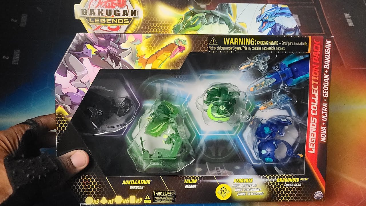 NEW BAKUGAN LEGENDS VENTUS NOVA PEGATRIX TALAN COLLECTION PACK UNBOXING!