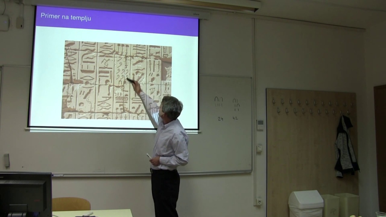 FAMNITovi izleti v matematično vesolje - Računanje v starih civilizacijah, dr. Marjan Jerman