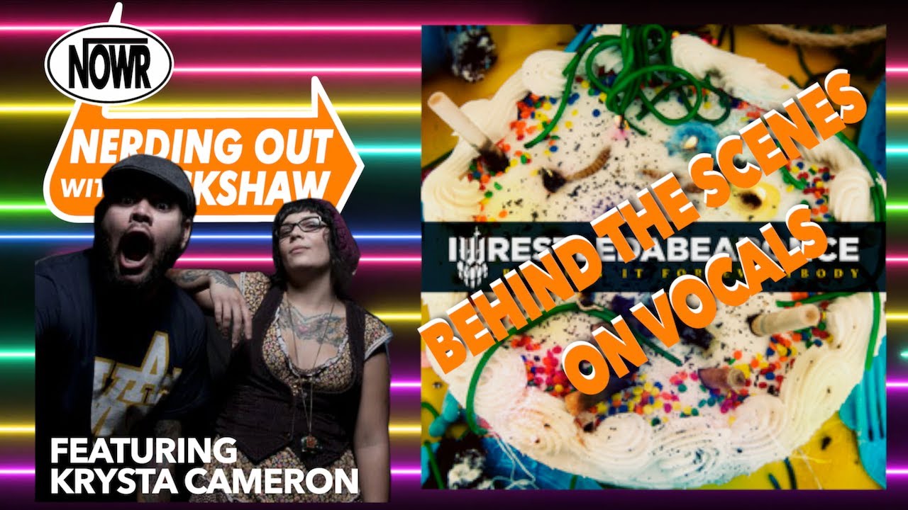Iwrestledabearonce Ruining it for Everybody behind the scenes Vocals with Krysta Cameron (Reaction)