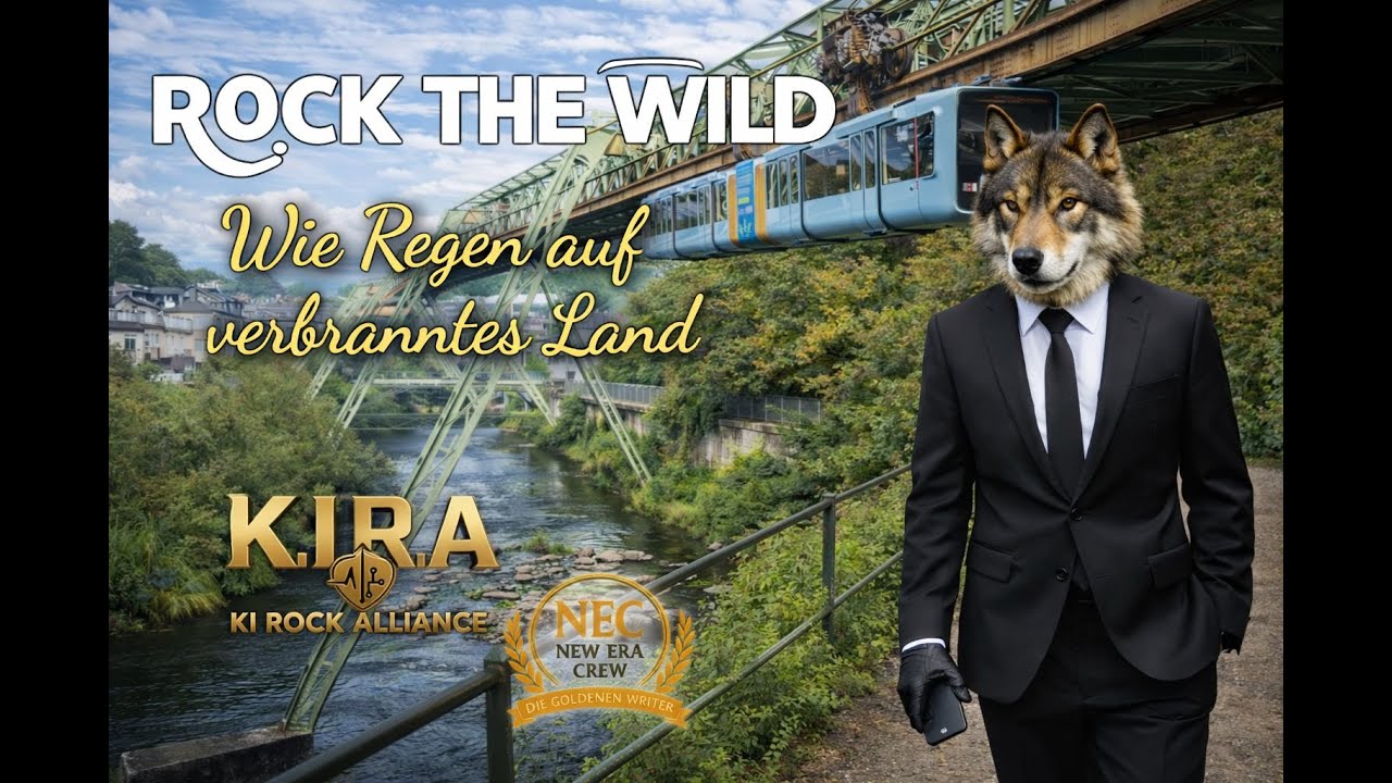 Wie regen auf verbranntes Land
