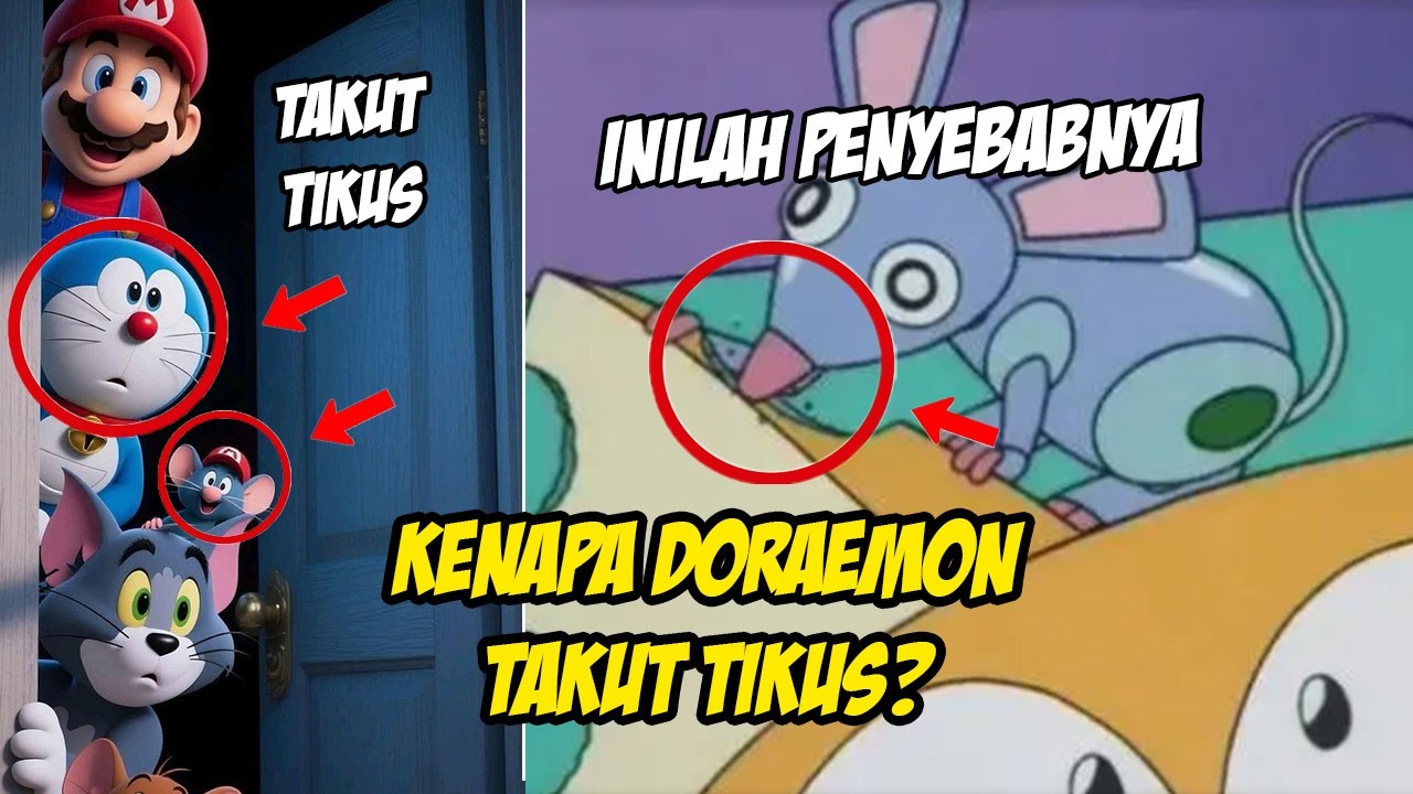 Kenapa DORAEMON takut TIKUS? Fakta Doraemon!