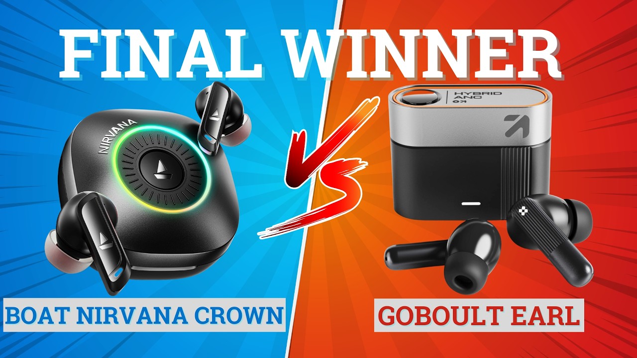 Наушники Boat Nirvana Crown против GOBOULT EARL ⚡ Полное сравнение ⚡ Лучшие для музыки, басов и и...