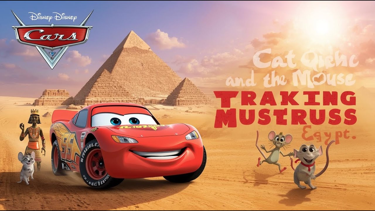 mcqueen and the cat and the mouse travel to egypt