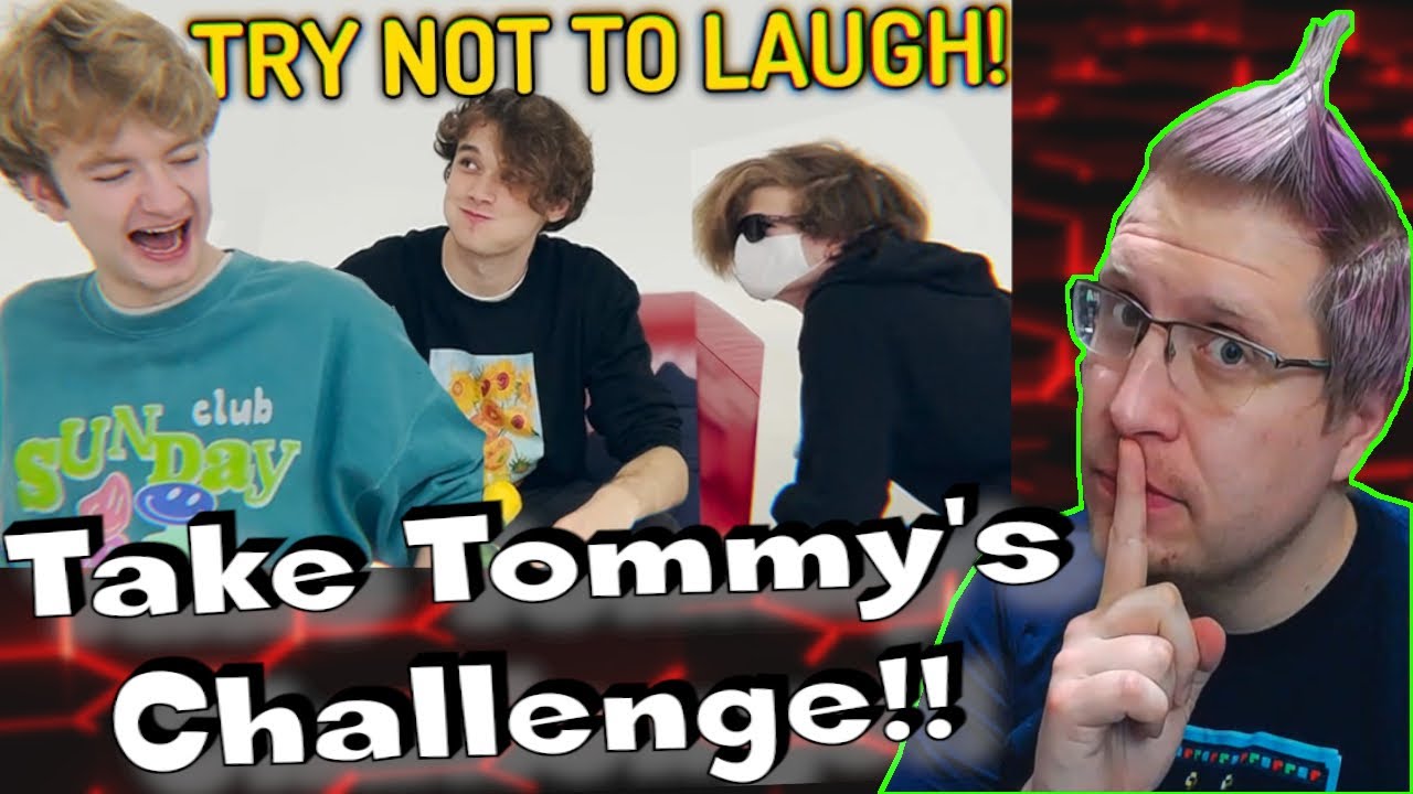 TommyInnit You Laugh You Lose IN REAL LIFE Reaction | Will They Crack??