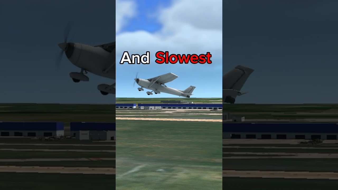 FASTEST and SLOWEST plane in RFS