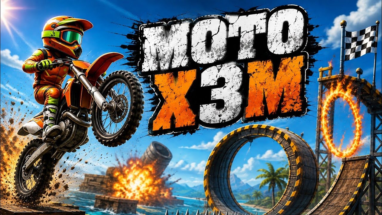 Moto X3M Bike RaceGame#1