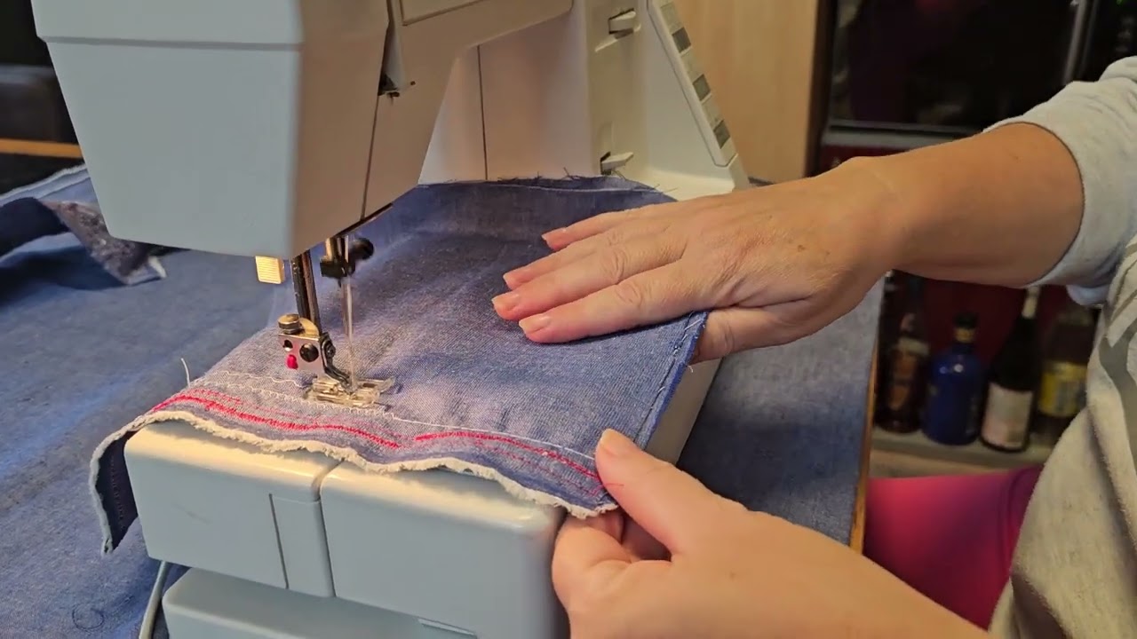 N&auml;hmaschine PFAFF varimatic 899, 090 A Test, Sewing machine review, швейная машина тест