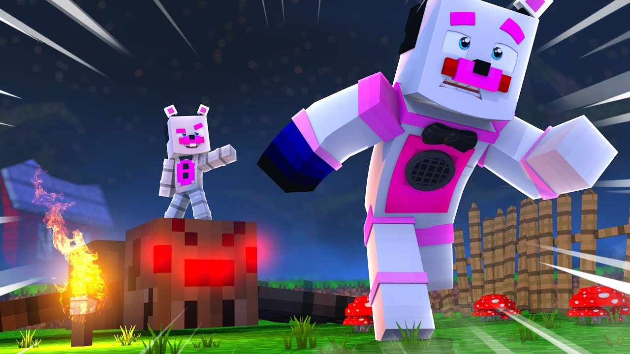 Helpy's Giant Spider Comes To Life! Minecraft FNAF Roleplay
