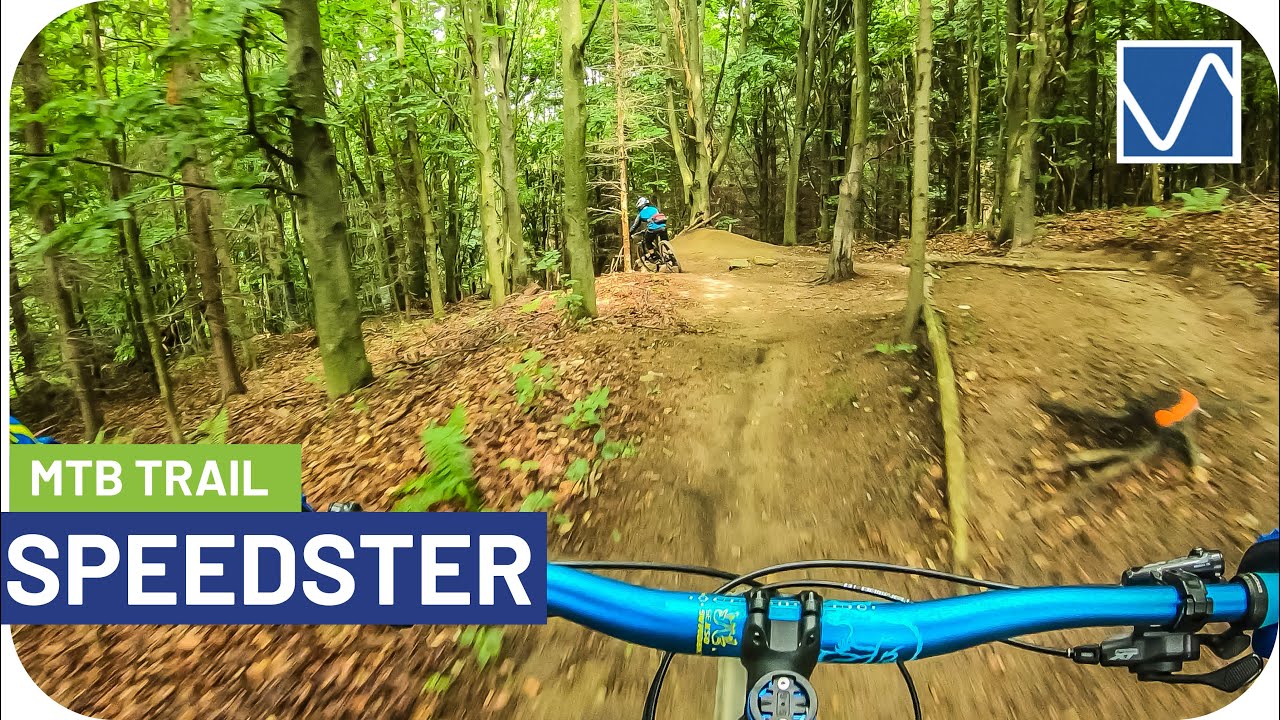 MTB Trail Speedster Bikepark Košútka│Rýchly trail s dropmi, koreňmi a rock gardenami