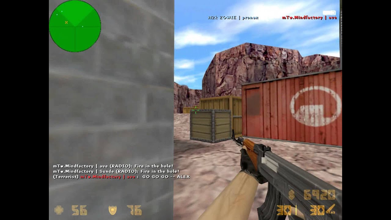 zonic vs. H2K @DreamHack Summer 2010 (de_nuke)