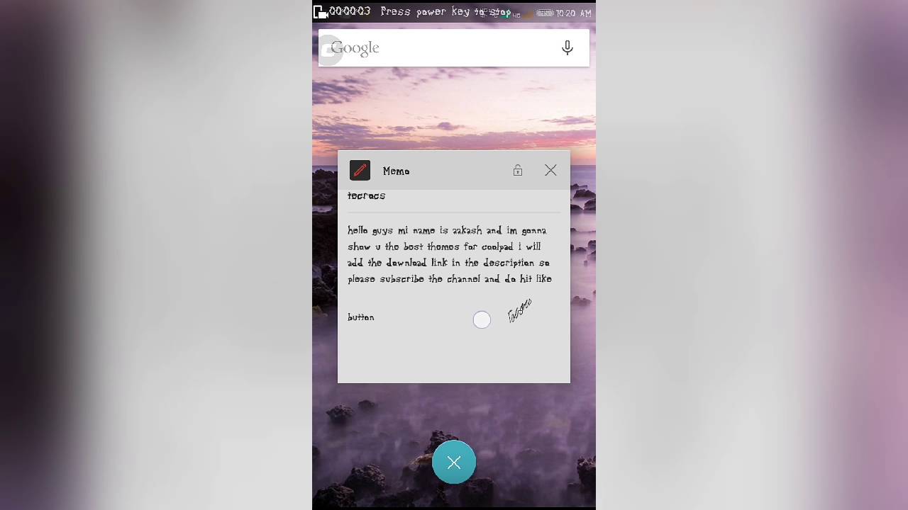 Coolpad Note 3 Themes Awwsome