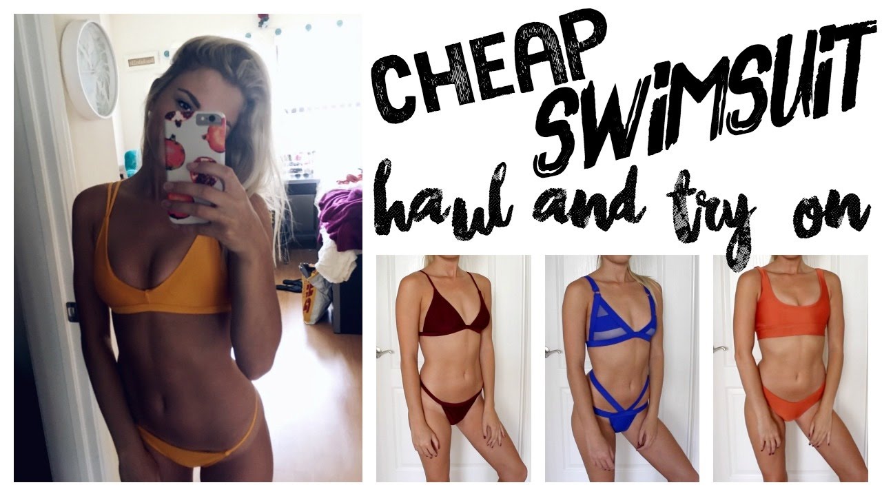 CHEAP try-on bikini haul if you're broke AF: Zaful Review | Tasha Farsaci