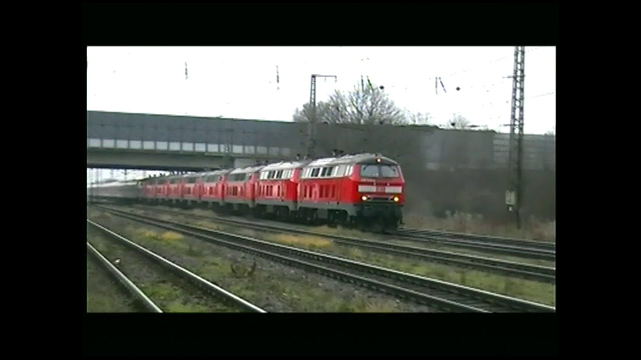 Ordentlich Traktion vor neuem NORD- S&Uuml;D- Shuttle (Umstationierungsfahrt)