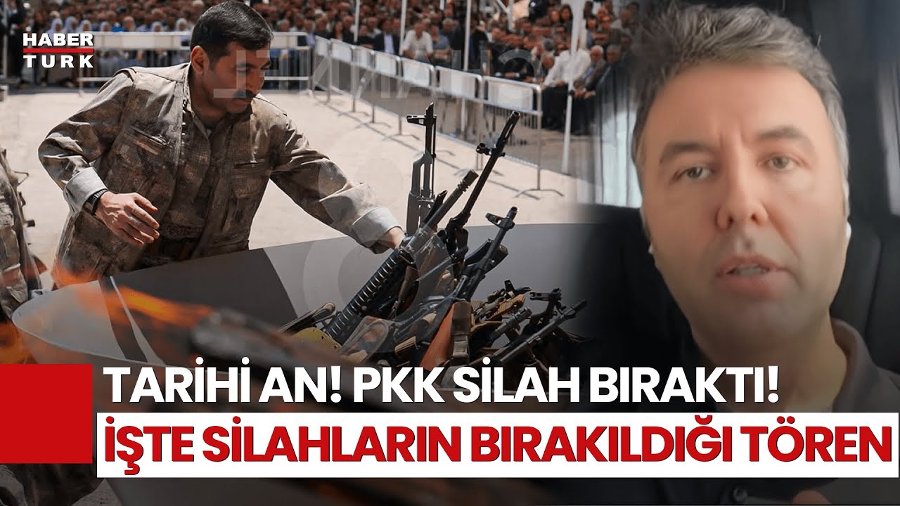 Tarihi An! PKK Silahları Nasıl Bıraktı? Mehmet Akif Ersoy O Anları Anlattı