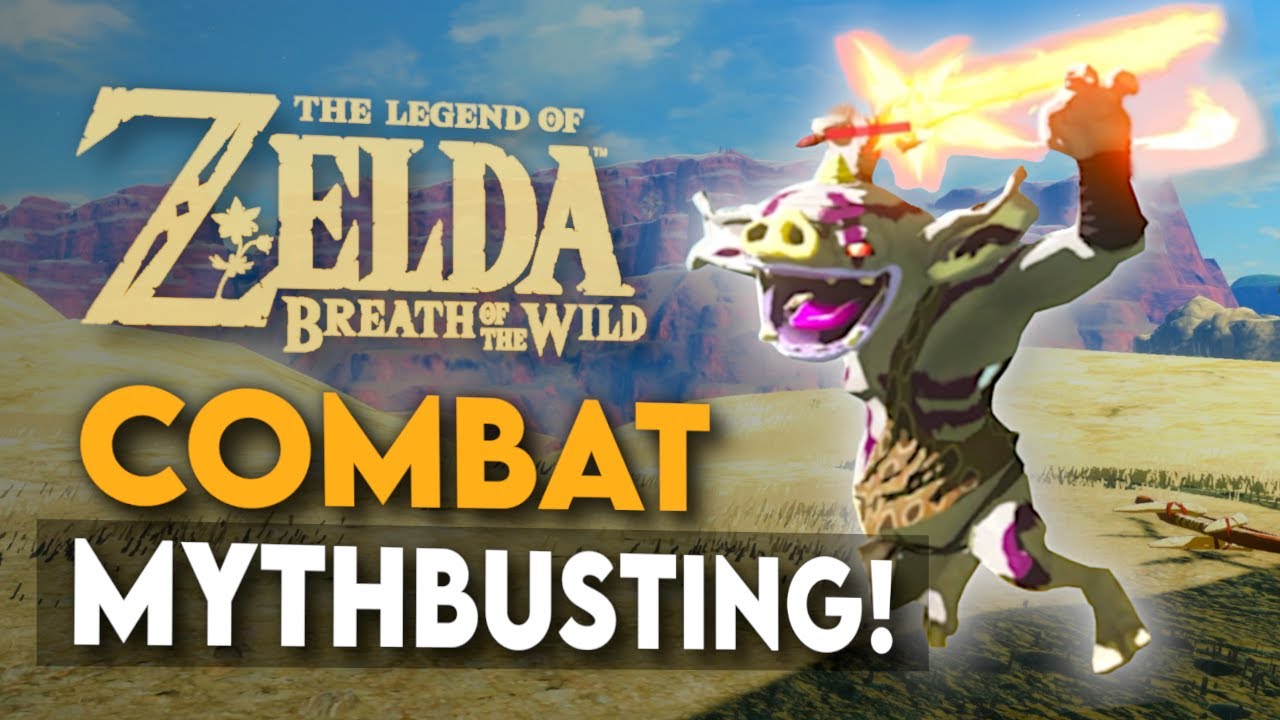 Busting 7 Combat MYTHS in Breath of the Wild!!