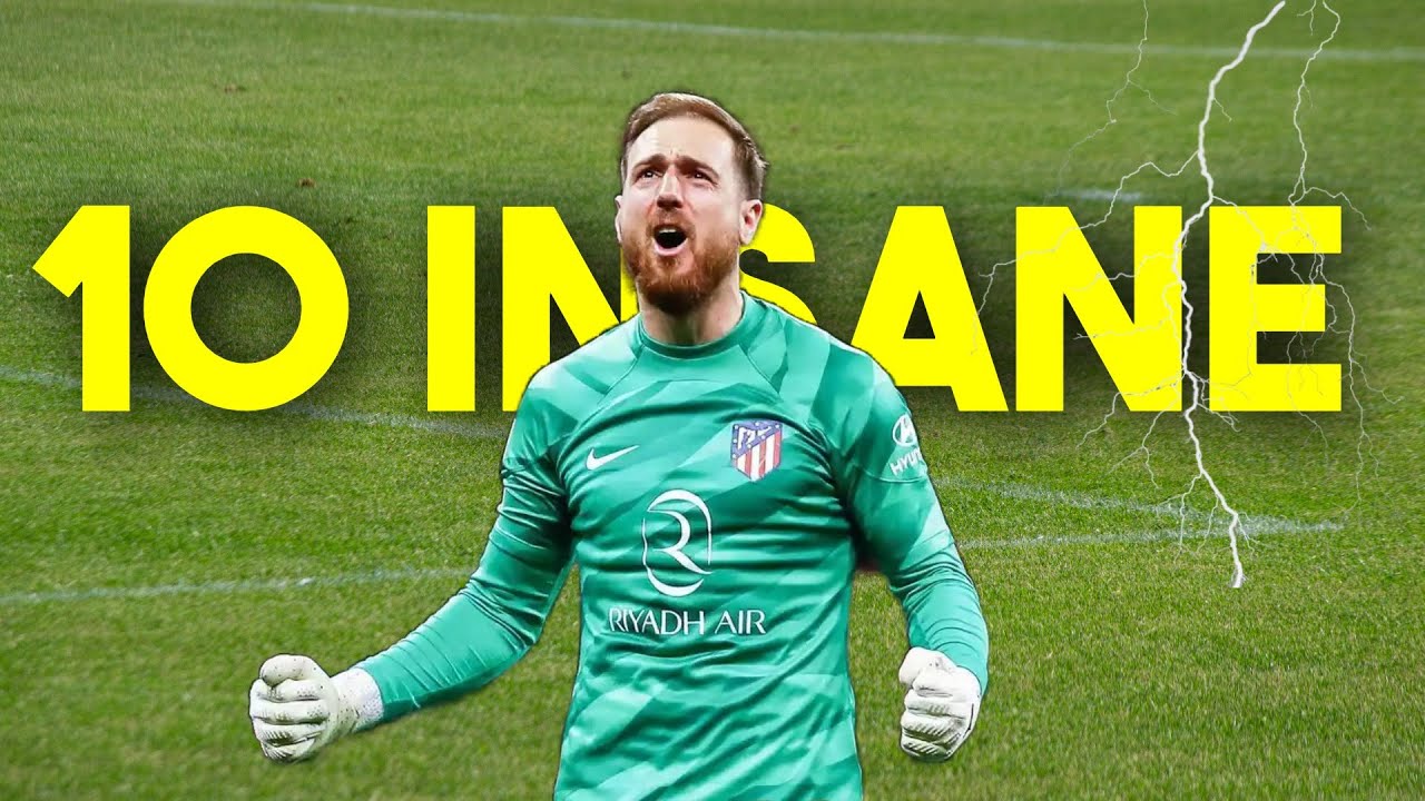 10 INSANE Jan Oblak Saves! 😱🧤🔥