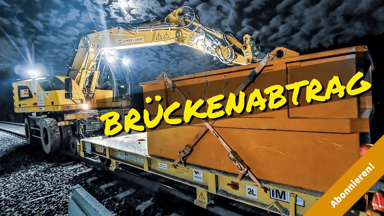 Liebherr922Rail I Brückenabtrag