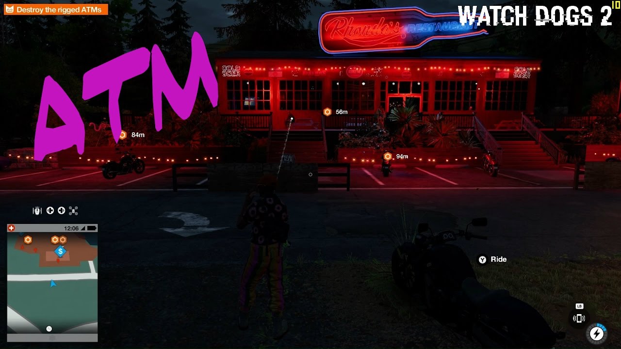 WATCH DOGS 2 - DESTROY THE ATMs