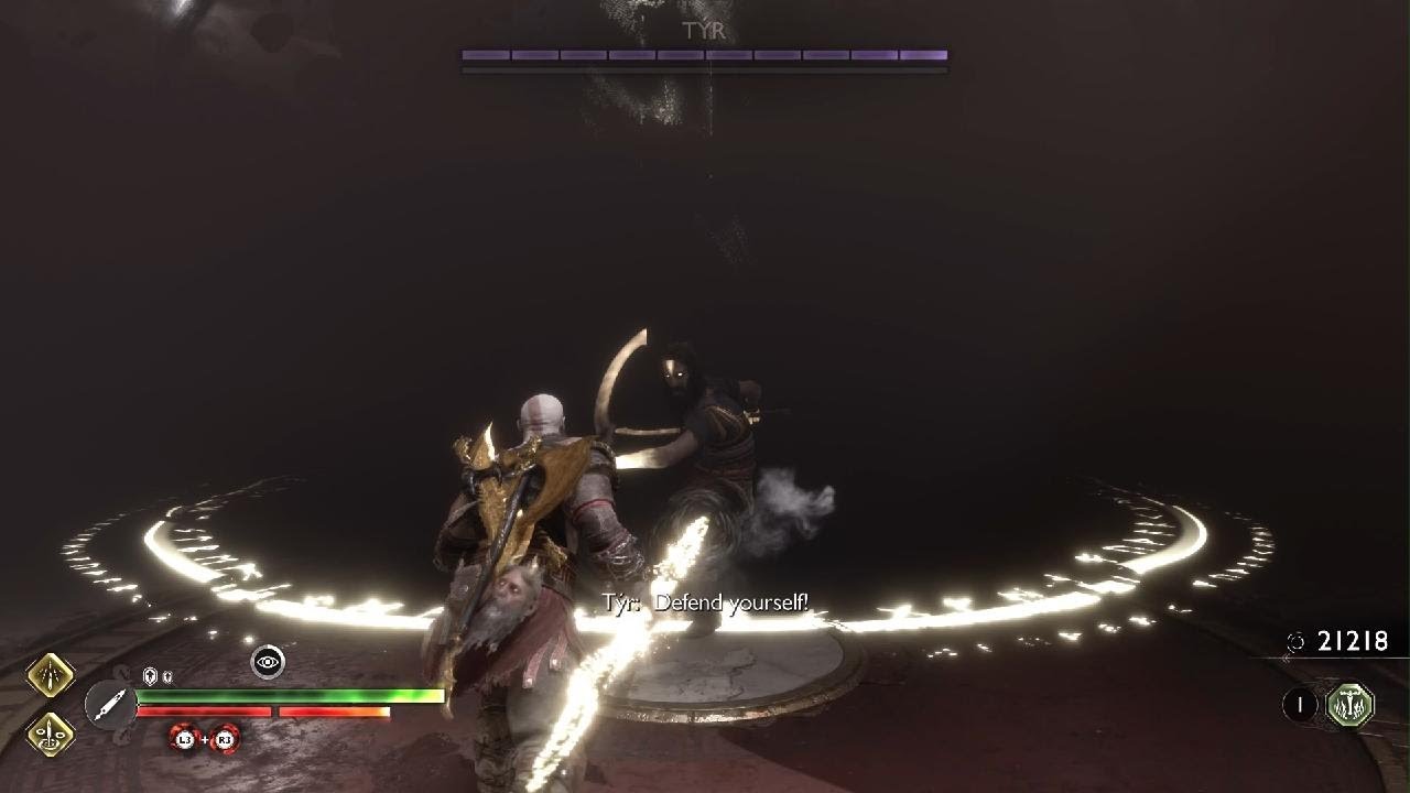 GoW Ragnarök Valhalla - FLAWLESS Tyr Fight with Spear
