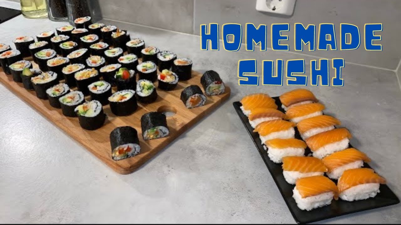 Si te bejme Sushi ne shtepi | Sushi ne kushte shtepie 🍣