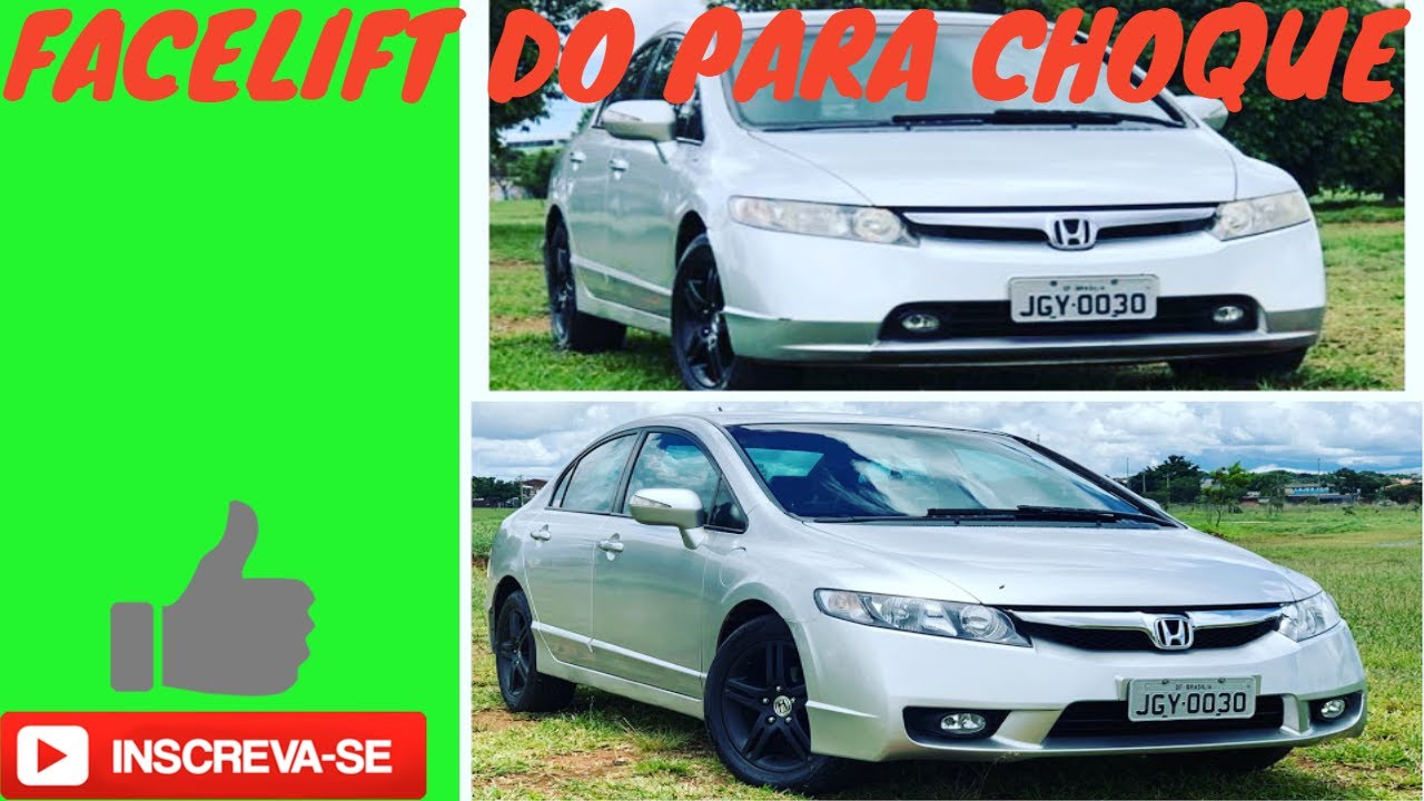 Transformação da frente do civic ficou muito bom!