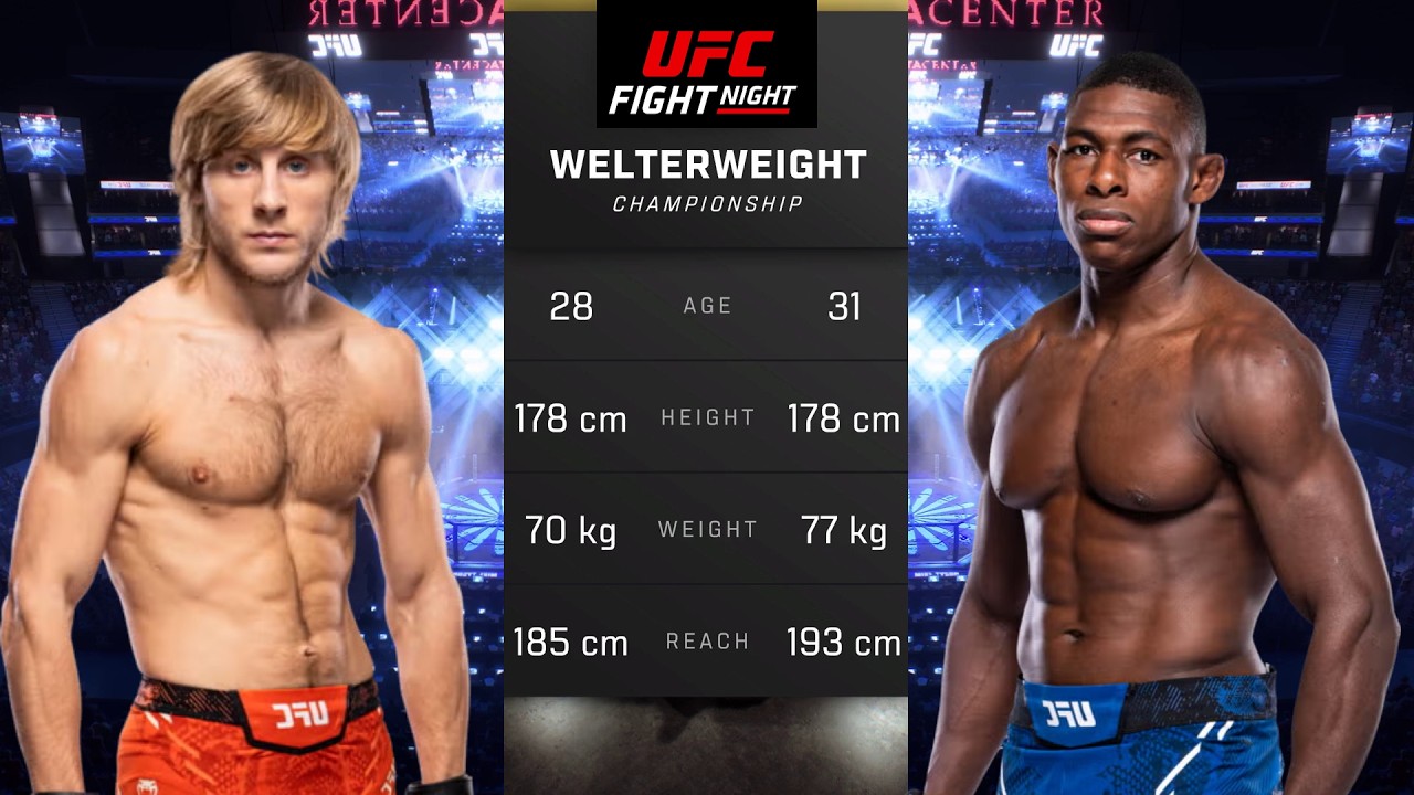 Paddy Pimblett vs Joaquin Buckley Full Fight - UFC 5 Fight Night