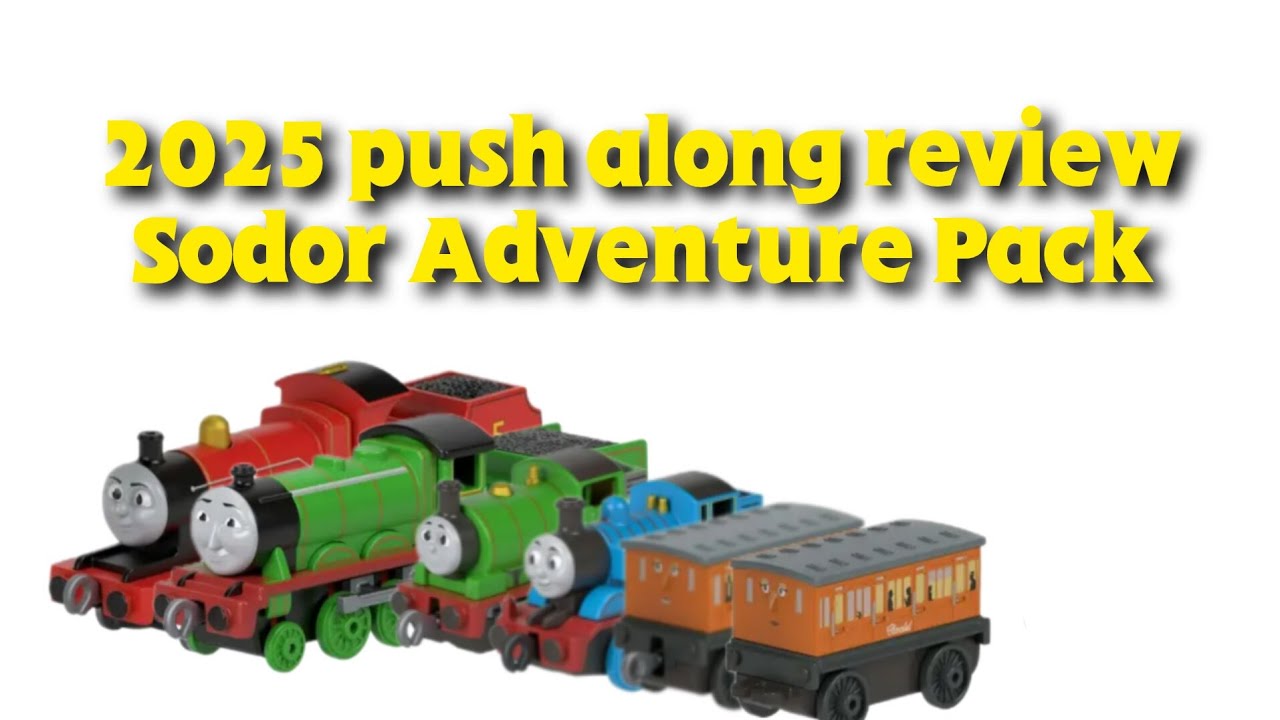 2025 push along review Sodor Adventure Pack