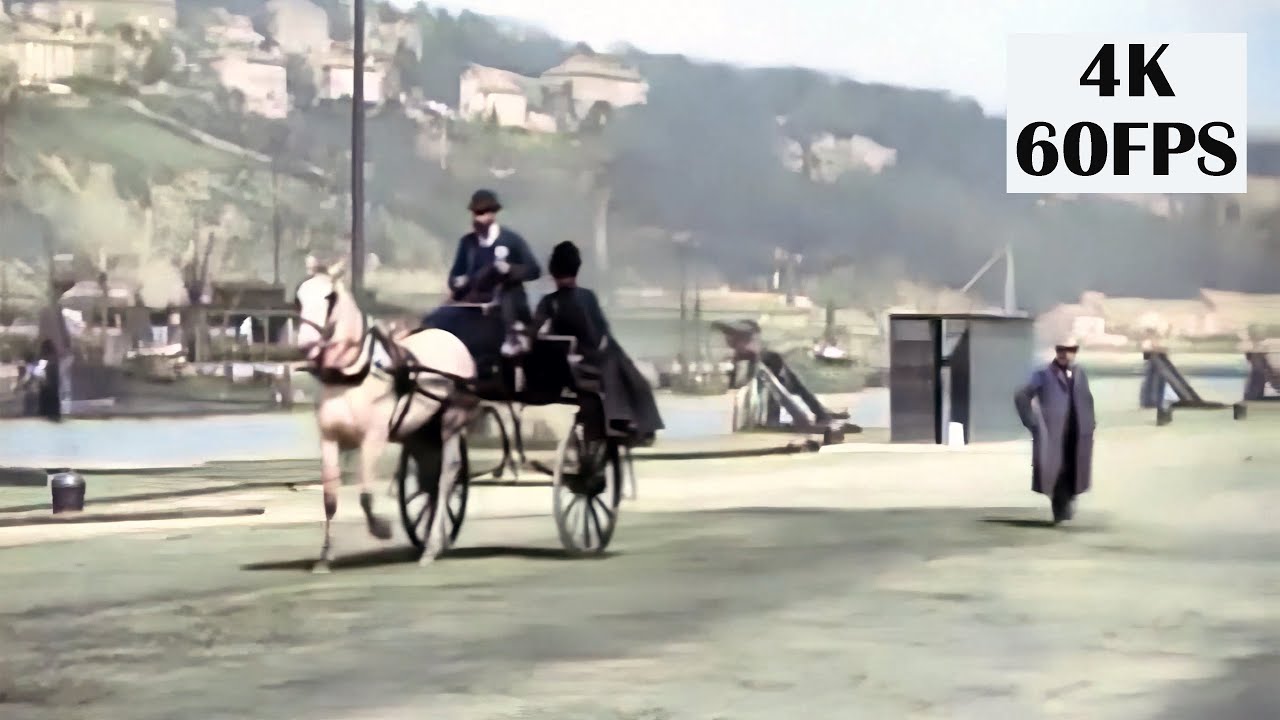 Victoria (later Kennedy) Quay, Cork, 1902 - Restored and in colour