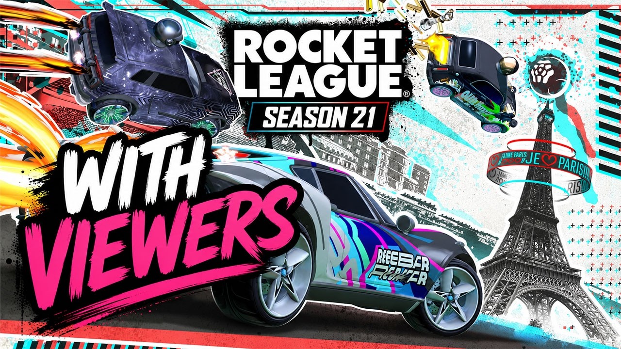 Rocket League with Girlfriend & Viewers