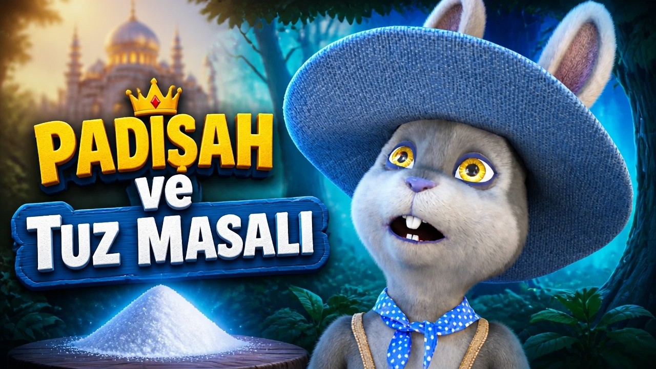 PADİŞAH ve TUZ MASALI (anadolu masalları,türk masalları,eğitici masallar,masal dinle,anadolu masalı)