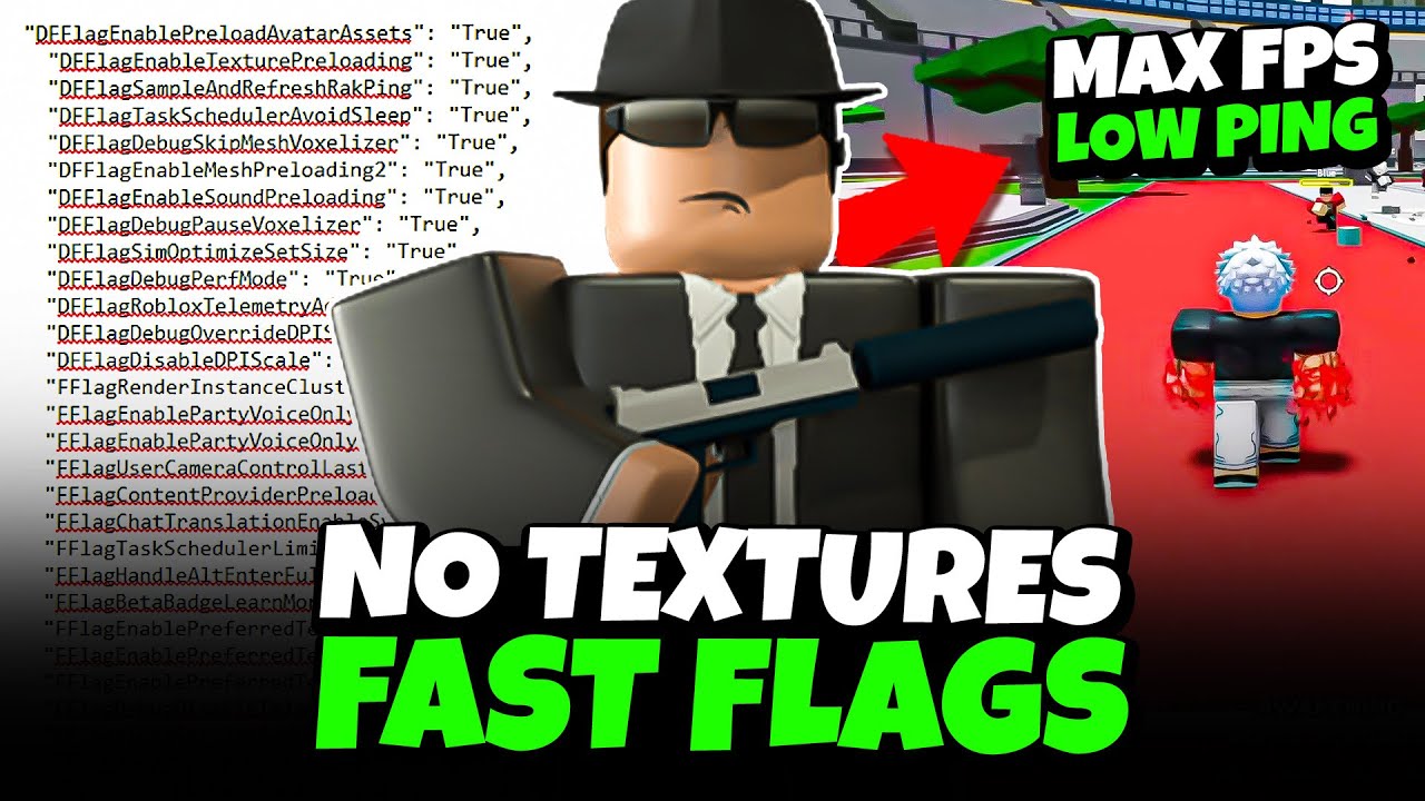 Как избавиться от текстур в Roblox после обновления! 🥔 (Настройки 1000+ FPS)