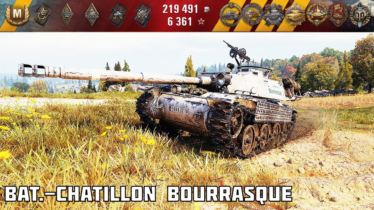 Bat.-Châtillon Bourrasque • 5,2K DAMAGE 10 KILLS • World of Tanks