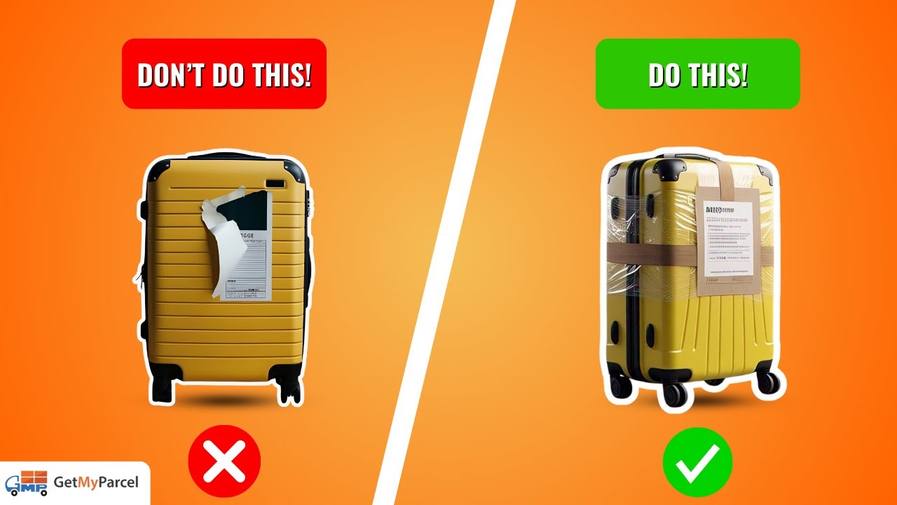 The BEST Way to Attach Labels to Your Suitcase