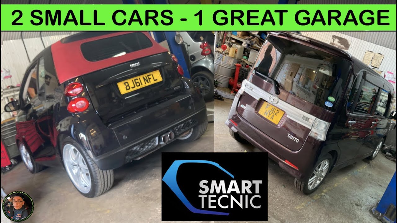 2 МАЛЕНЬКИЕ АВТОМОБИЛИ отправляются в Smart-TECNIC