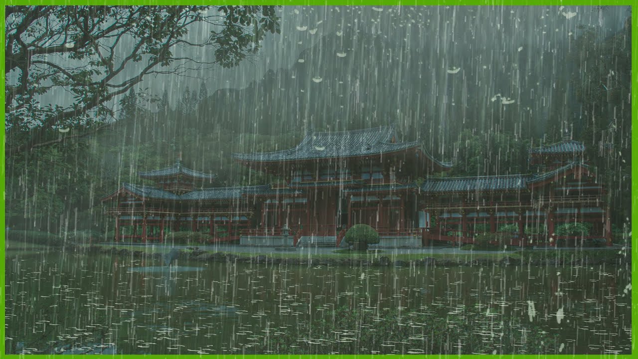 Pluie Relaxante pour Bien Dormir en 2 Minutes 🌧 Son de Pluie pour Dormir - ASMR