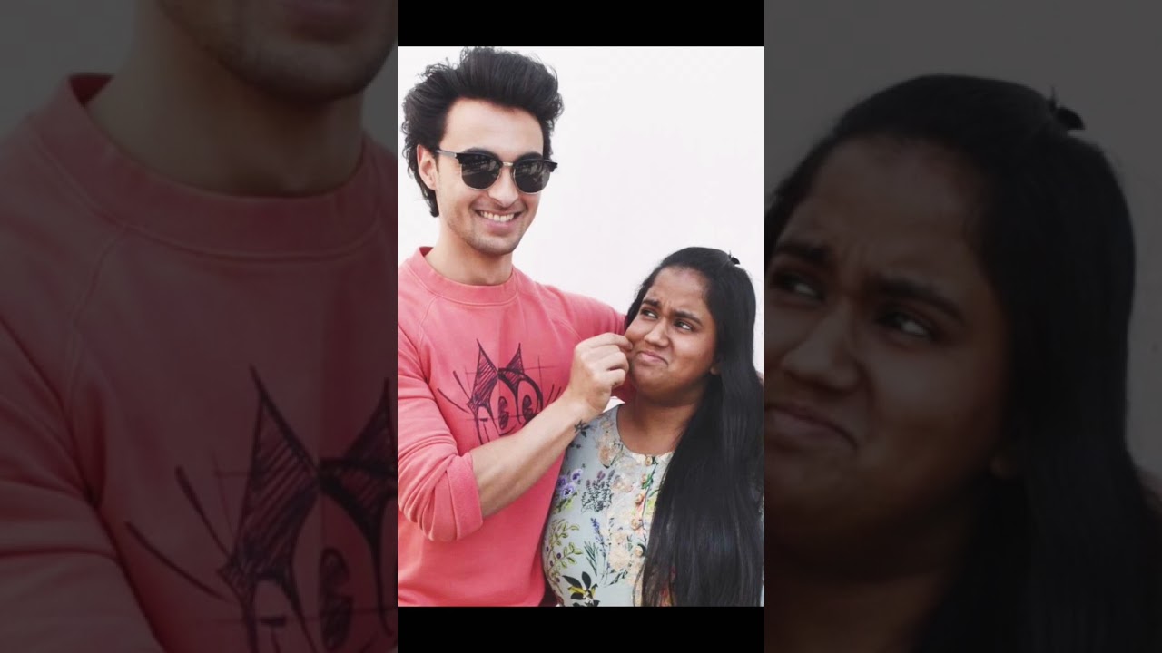 Arpita khan sharma with her husband ❤️ Aayush sharma😍🧘&zwj;♀️🥰 #shortvideo #bollywood