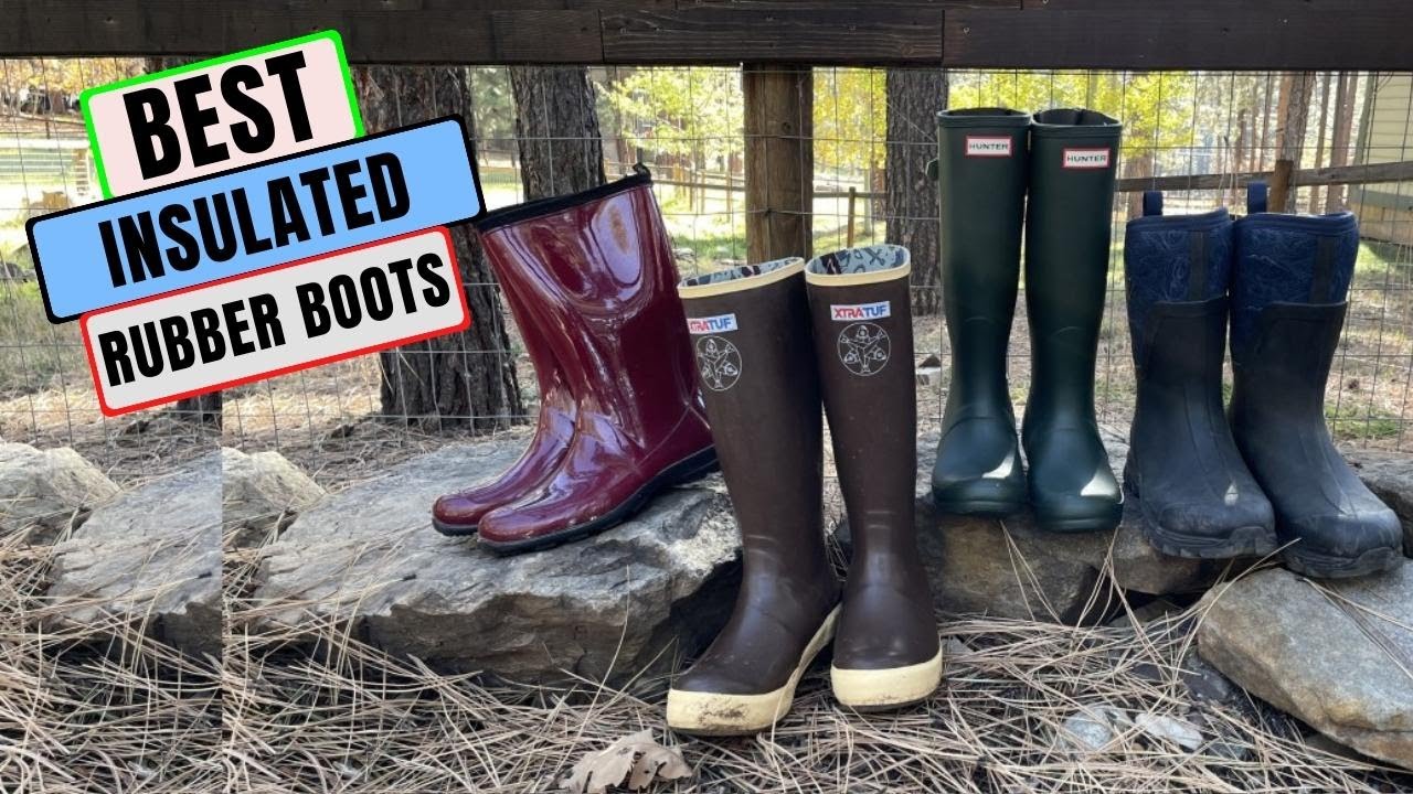 TOP 5: Best Insulated Rubber Boots You Can Buy In 2023