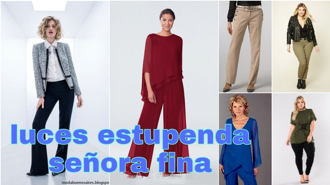 TIPS DE SILVANA 2020/ELEGANTE ROPA PARA SE&Ntilde;ORA CON MUCHO GLAMUR.