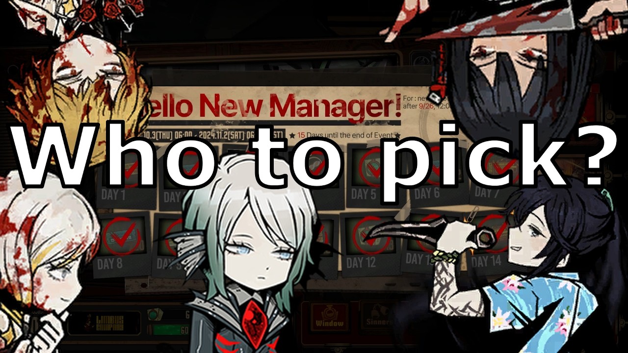 Best Free 3 Star & E.G.O From the Nominable Season 1 ID Ticket/New Manager Event [Limbus Company]